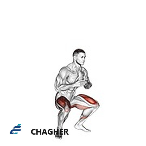 اسکوات پرشی با وزن بدن
