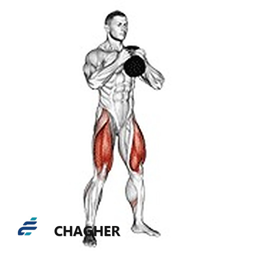 اسکوات گابلت با کتل‌بل