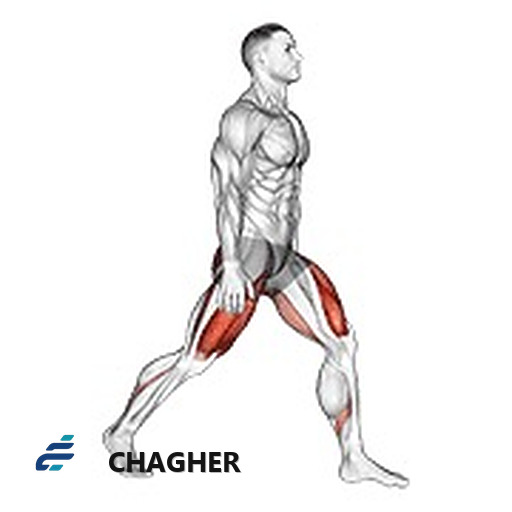 split squats با وزن بدن